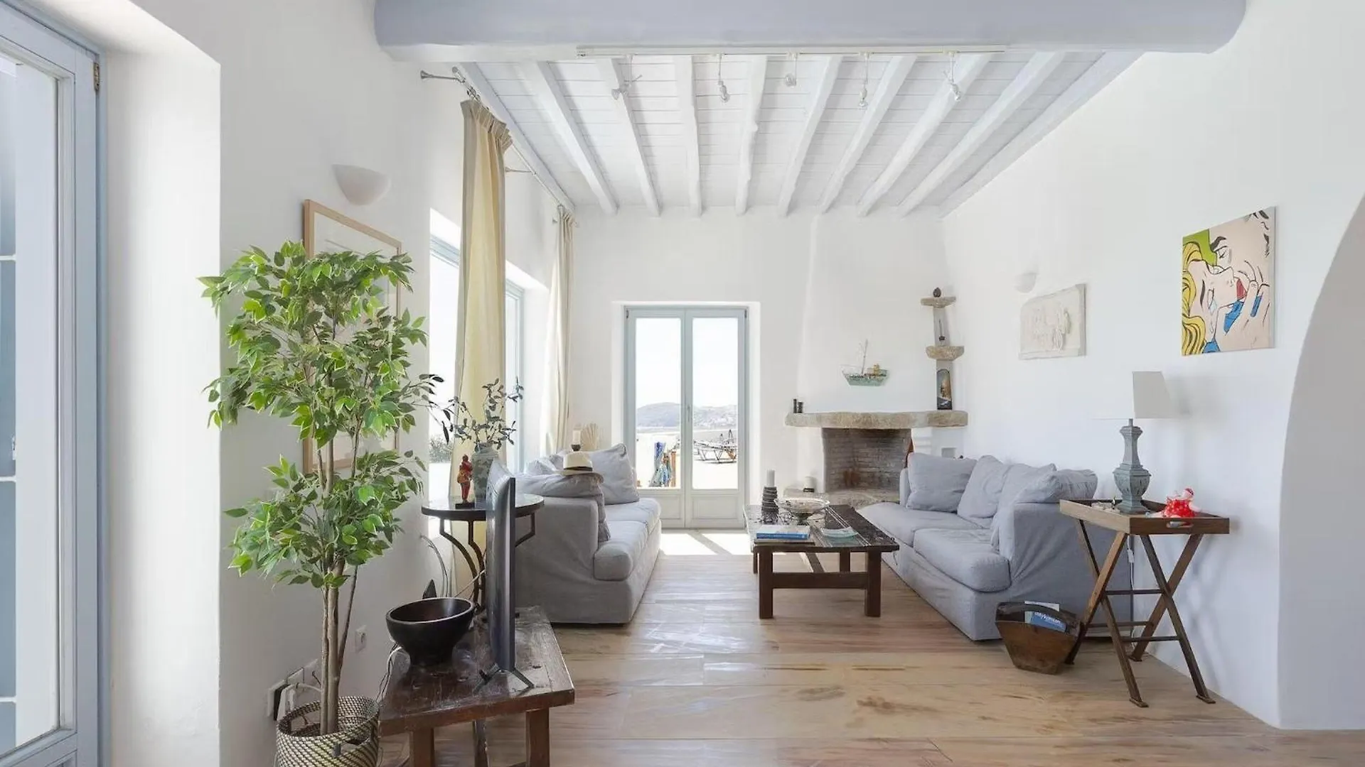 Elia  Villa With Panoramic Sea Views 0*, Elia (Mykonos) יוון