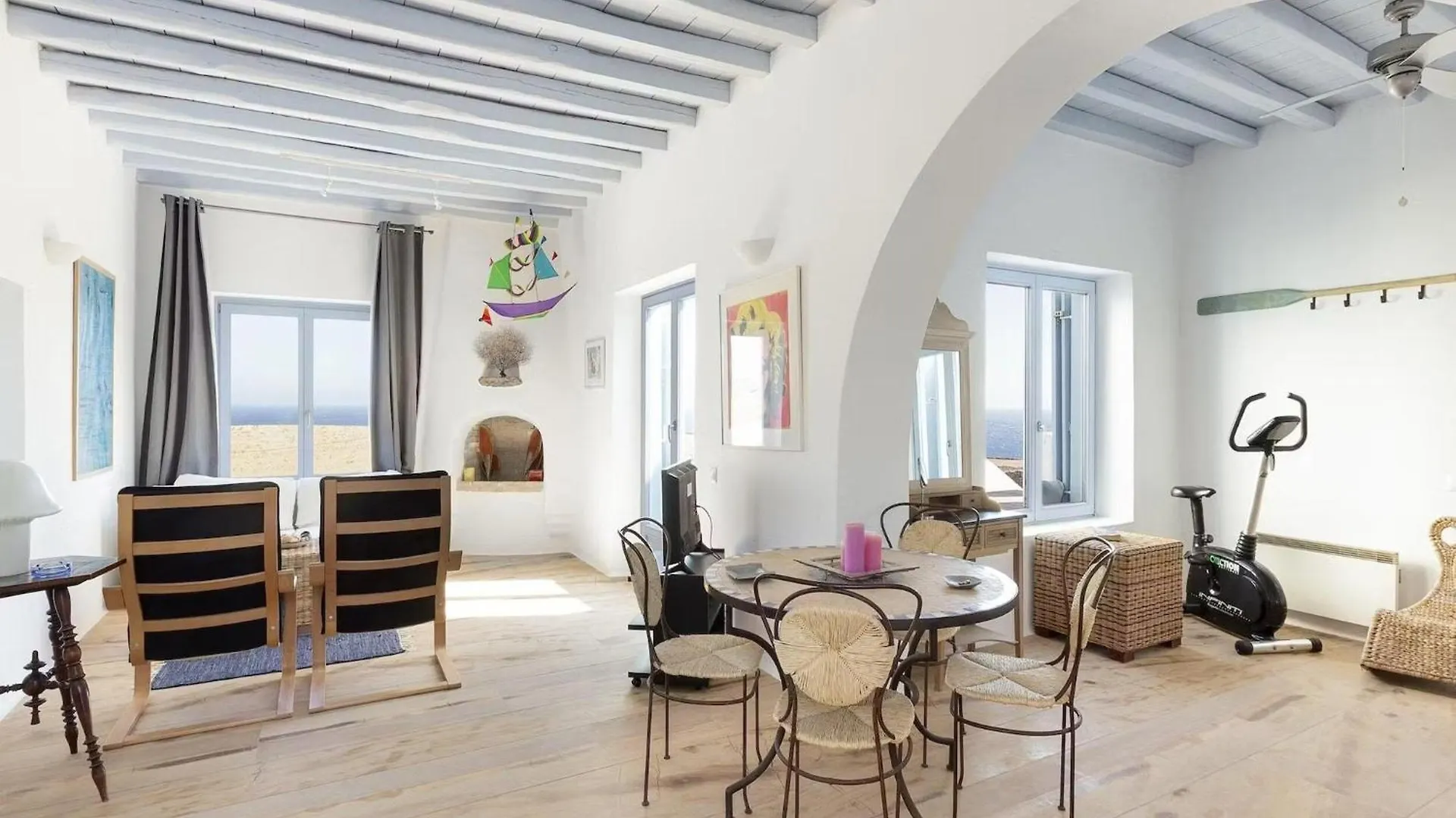 Elia  Villa With Panoramic Sea Views יוון
